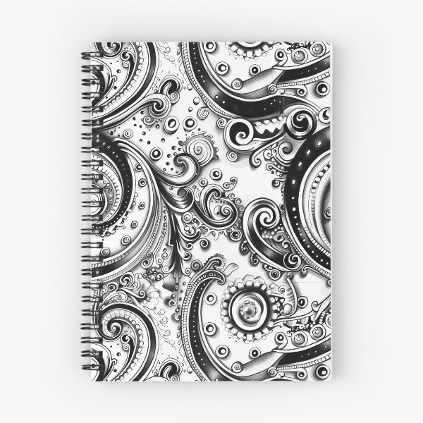 Item preview, Steampunk seamless ornament based on a maritime theme - 5 designed and sold by me-Midbar.