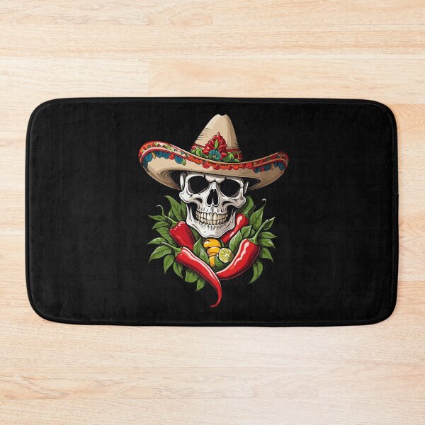 Item preview, Skull Chili Style Aesthetic Mexican designed and sold by LuminOrb.