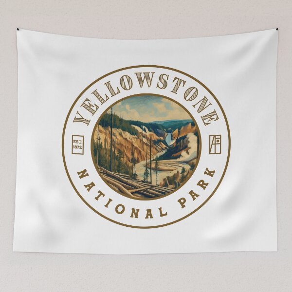 Item preview, USA - YELLOWSTONE - WILDLIFE RESERVE - Yellowstone Park - 7 designed and sold by ArtProjectShop.