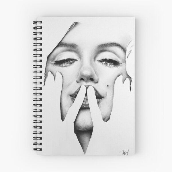 Item preview, Marilyn Monroe minimal portrait designed and sold by IleanaHunterArt.