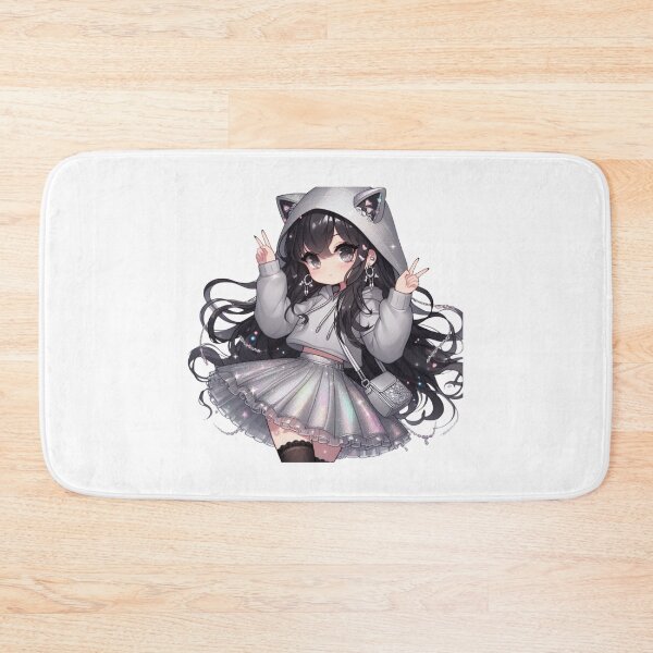 Item preview, Cute Kawaii Girl designed and sold by Palmyr.