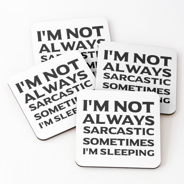Item preview, i'm not always sarcastic sometimes i'm sleeping designed and sold by 101univers.