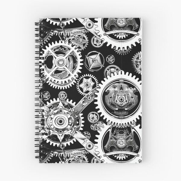 Item preview, Steampunk seamless ornament based on a maritime theme - 6 designed and sold by me-Midbar.