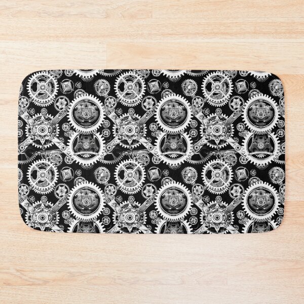 Item preview, Steampunk seamless ornament based on a maritime theme - 6 designed and sold by me-Midbar.