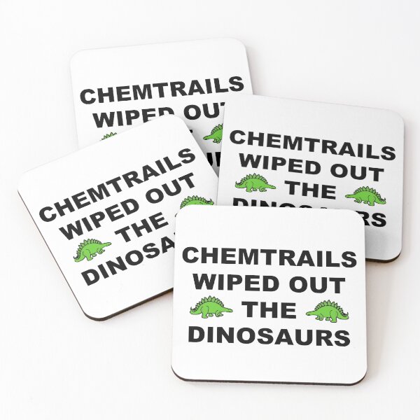 Item preview, Chemtrails Wiped Out The Dinosaurs designed and sold by Hoorahville.
