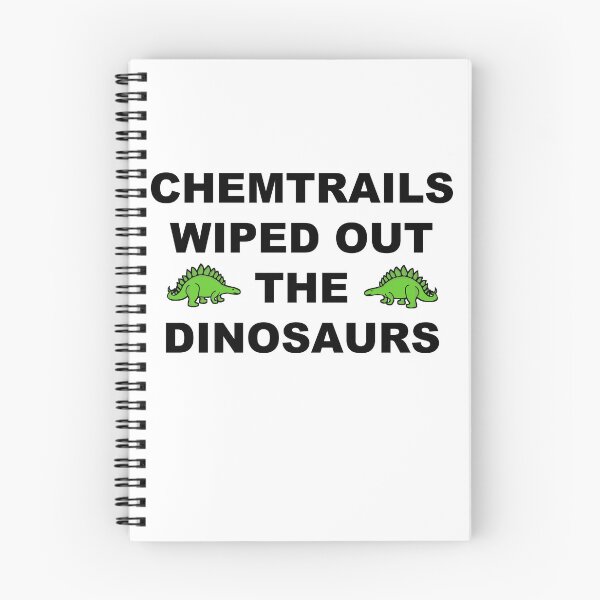 Item preview, Chemtrails Wiped Out The Dinosaurs designed and sold by Hoorahville.