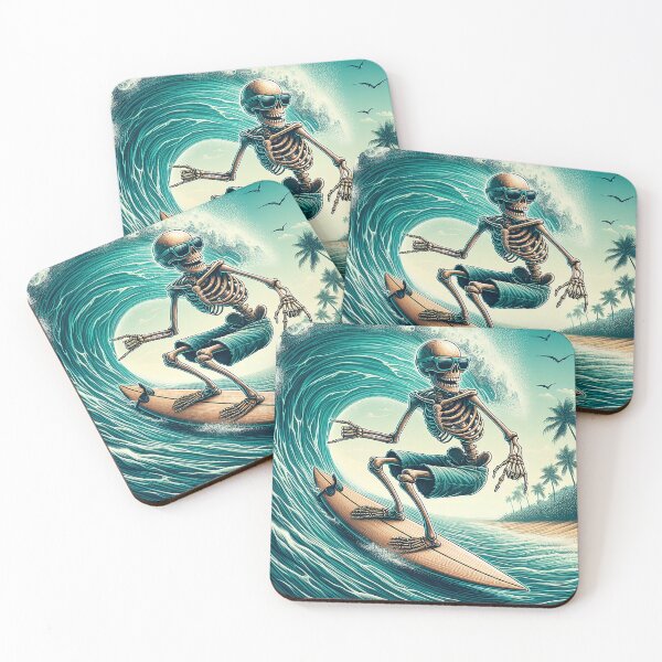 Item preview, Skeleton Surfing designed and sold by FikirSanat.
