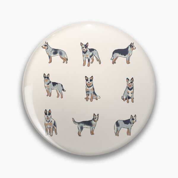 Item preview, Cute australian cattle dog pack  designed and sold by Mayarart.