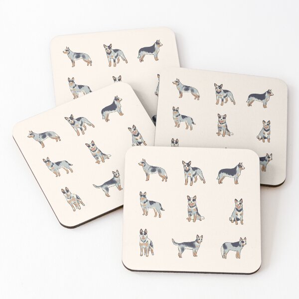 Item preview, Cute australian cattle dog pack  designed and sold by Mayarart.