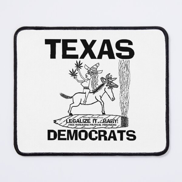 Item preview, TEXAS ~ DEMOCRATS ~ BACKWARD RIDER ~ STOAGIE ~ (V-5-128) designed and sold by RodeoMalibu.