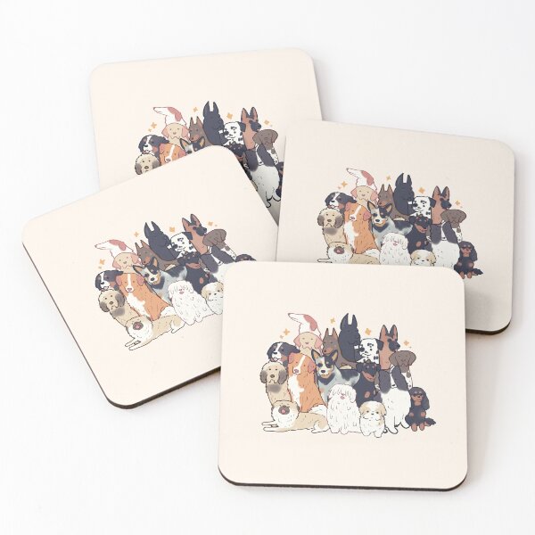 Item preview, Good dogs illustration  designed and sold by Mayarart.