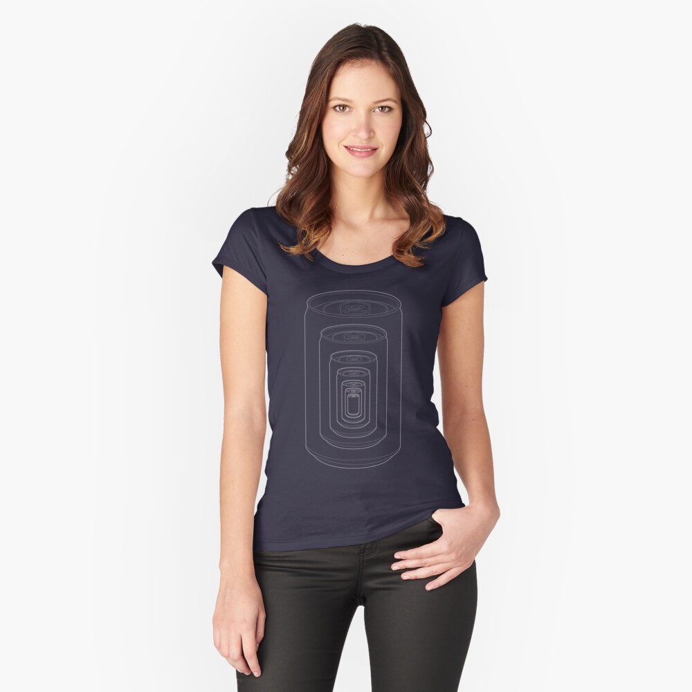 Item preview, Fitted Scoop T-Shirt designed and sold by TAAIDesign.