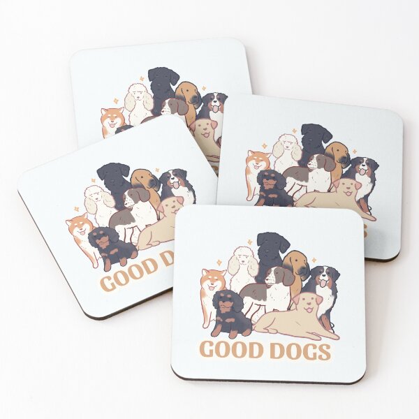 Item preview, Cute good dogs drawing  designed and sold by Mayarart.