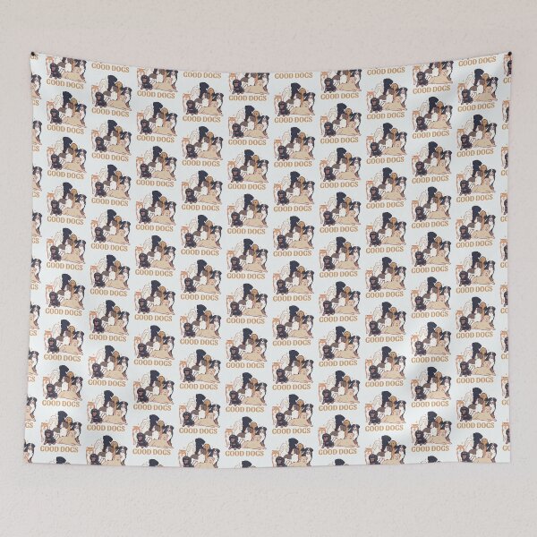 Item preview, Cute good dogs drawing  designed and sold by Mayarart.