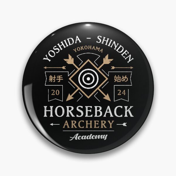 Item preview, Horseback Archery Emblem designed and sold by Lagelantee.