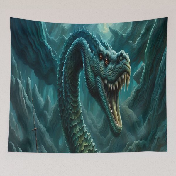 Item preview, Jörmungandr designed and sold by ArtHistoryPrint.