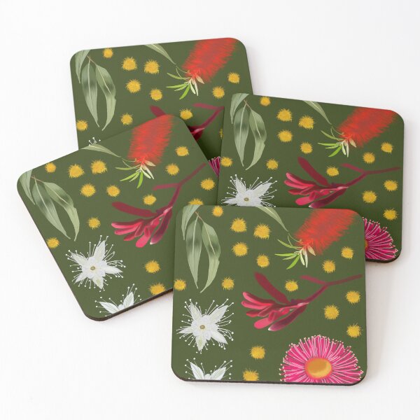 Item preview, Jackie | Australian Native Flora Pattern  designed and sold by Jo-Art-Studio.