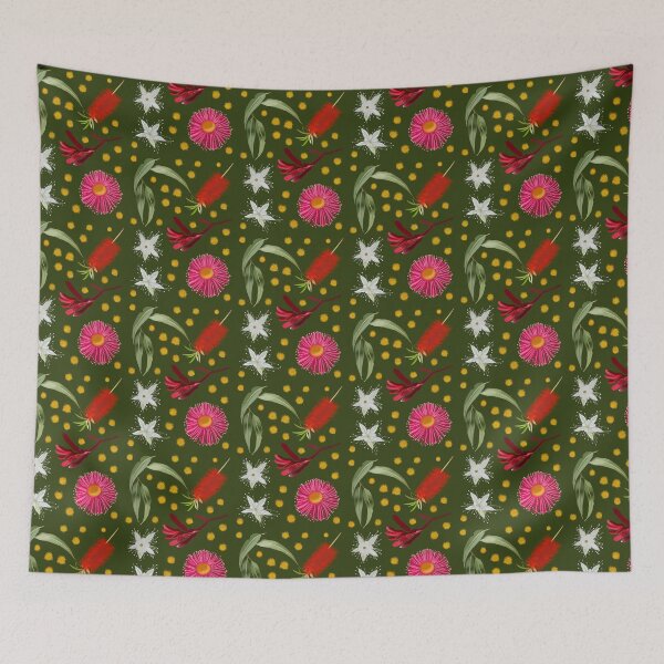 Item preview, Jackie | Australian Native Flora Pattern  designed and sold by Jo-Art-Studio.