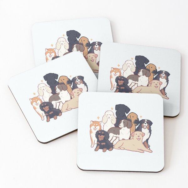 Item preview, good dogs illustration  designed and sold by Mayarart.