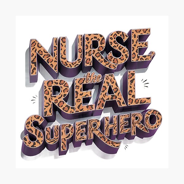 Item preview, nurse the real superhero designed and sold by brokenpones.