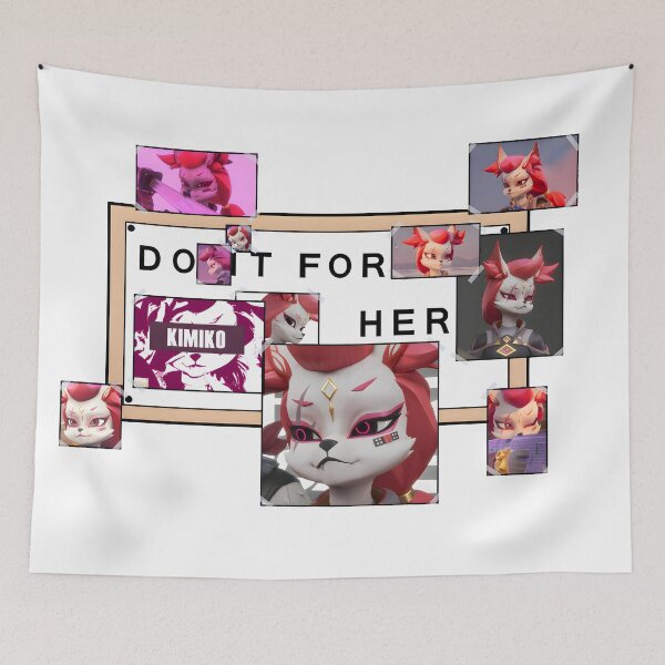 Item preview, Do It For Her (Kimiko Five-Tails) designed and sold by ThirstyThirst.