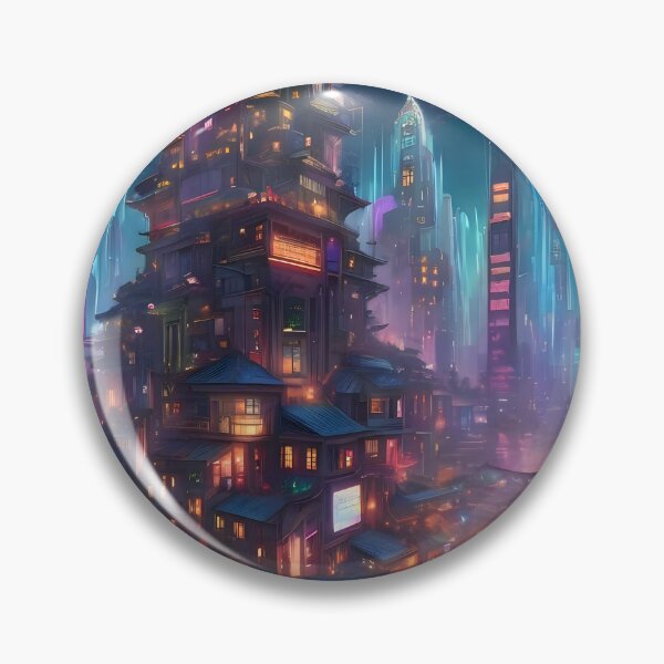 Item preview, Neon city designed and sold by KiraChie.