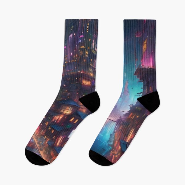 Item preview, Neon city designed and sold by KiraChie.