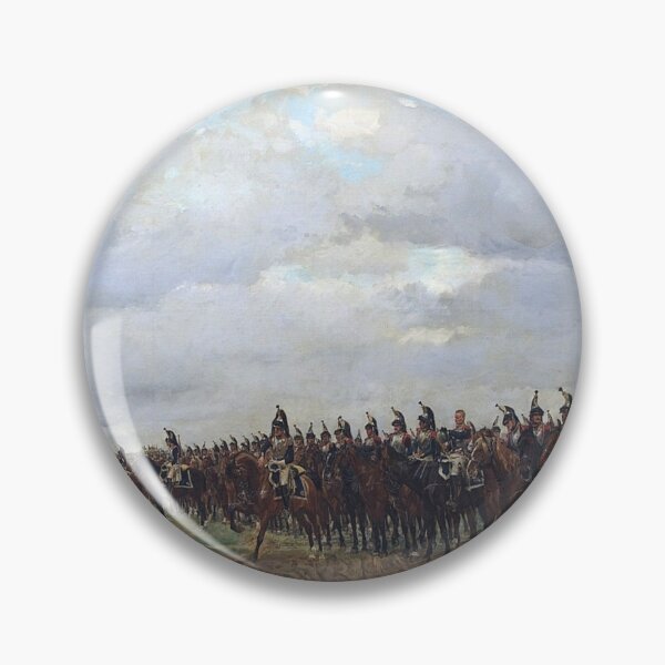 Item preview, Napoleonic Wars - French Cuirassiers taking position - Battle of Austerlitz 1805 designed and sold by TheHappyK.