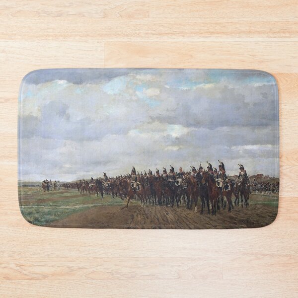 Item preview, Napoleonic Wars - French Cuirassiers taking position - Battle of Austerlitz 1805 designed and sold by TheHappyK.