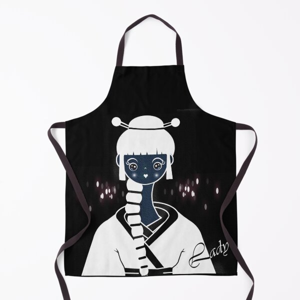 Item preview, Oriental Lady - invert color effect designed and sold by Shirley cute art .