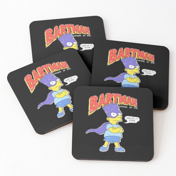 Artikelvorschau, Bartman Distressed Retro 80er-Jahre-Hemd im Vintage-Look entworfen und verkauft von AldeSkiles.
