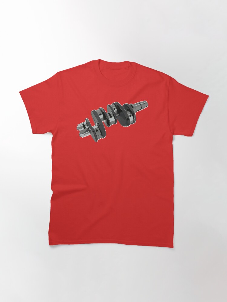 Thumbnail 3 of 7, Classic T-Shirt, Crankshaft designed and sold by TAAIDesign.