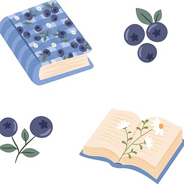 Aperçu de l'œuvre ensemble de livres sur les myrtilles de indiebookster