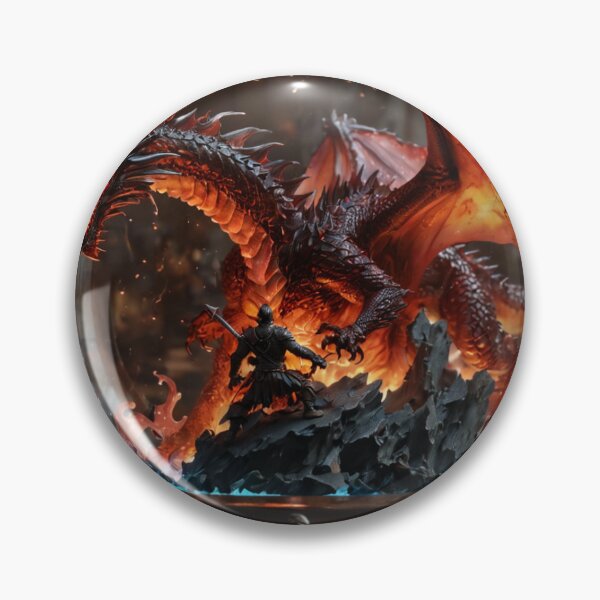 Item preview, Dragon fighting in a ball of ice designed and sold by STVWorld.