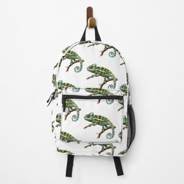 Item preview, Panther chameleon clings to a branch, bright and beautiful colors. #4 designed and sold by kizenya.