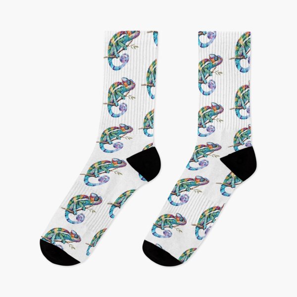 Item preview, Panther chameleon clings to a branch, bright and beautiful colors. #1 designed and sold by kizenya.