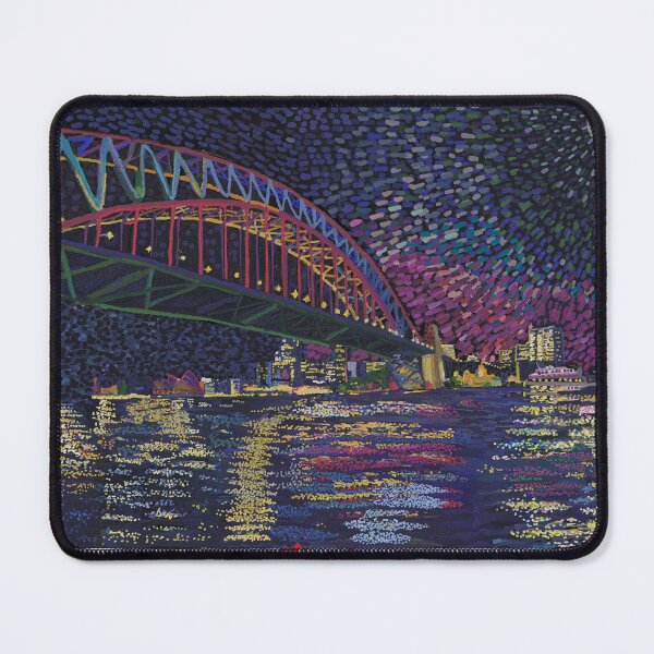 Item preview, Sydney Harbour Bridge Night Vivid  designed and sold by Toby Evans.