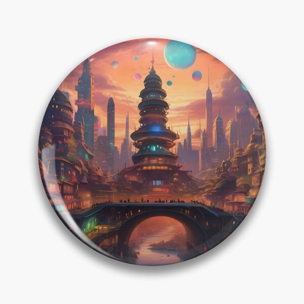 Item preview, Imaginary city designed and sold by KiraChie.