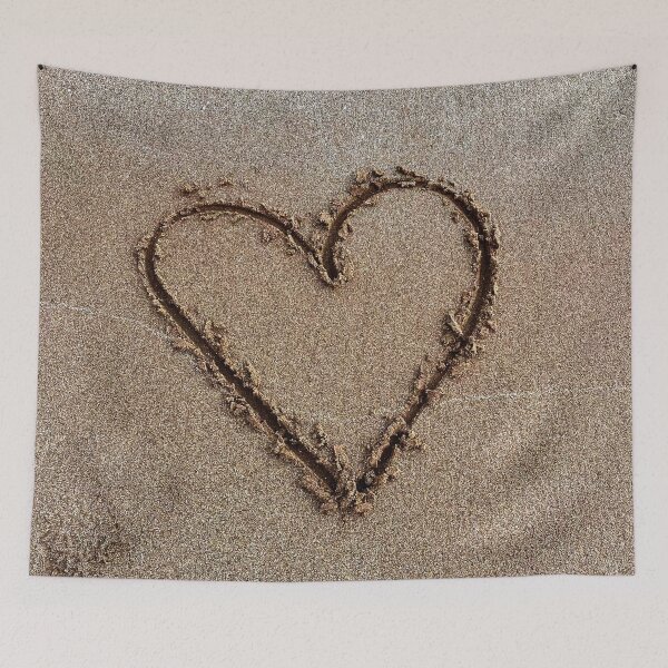 Item preview, Heart in the sand designed and sold by SnapsBySara.