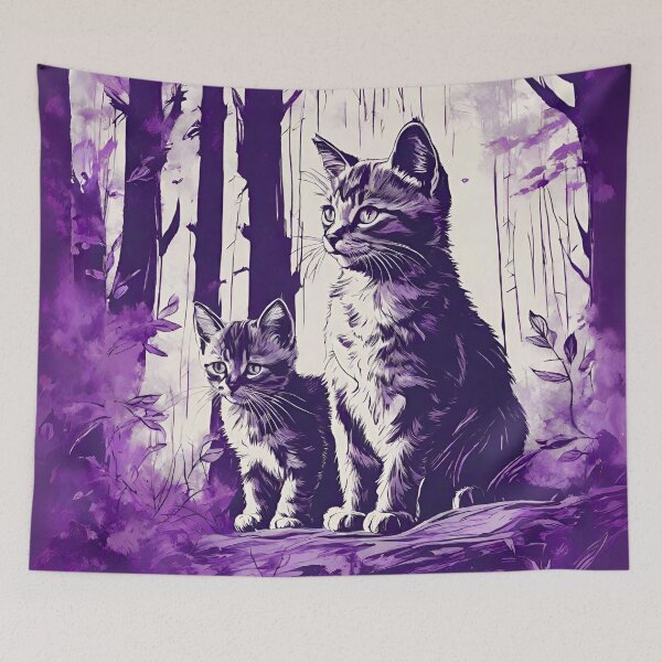 Item preview, Kittens In Nature designed and sold by letsgetinspired.