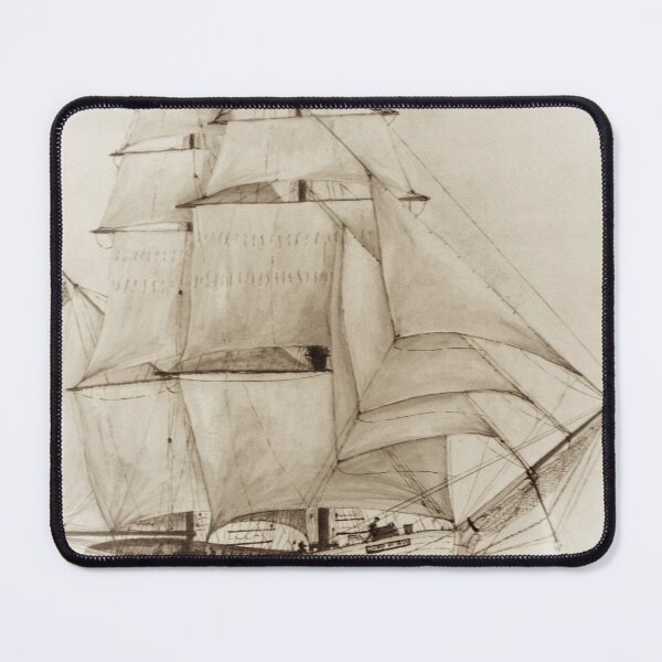 Item preview, Ship in sepia designed and sold by Karen  O'Reilly.