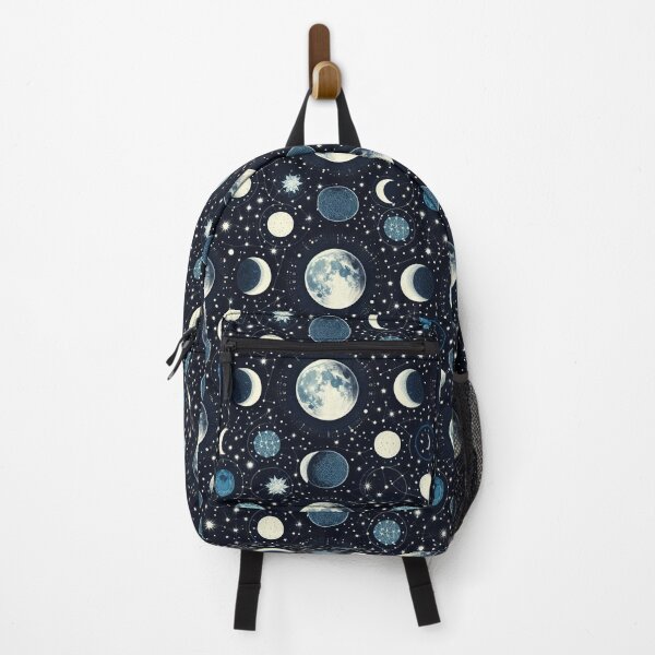 Item preview, Celestial Dance Moons and Stars in Midnight Symphony designed and sold by ArtComixHaven.