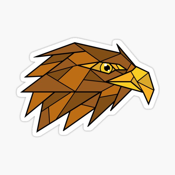 Item preview, Brown and Gold Hawk designed and sold by LegallyDistinct.