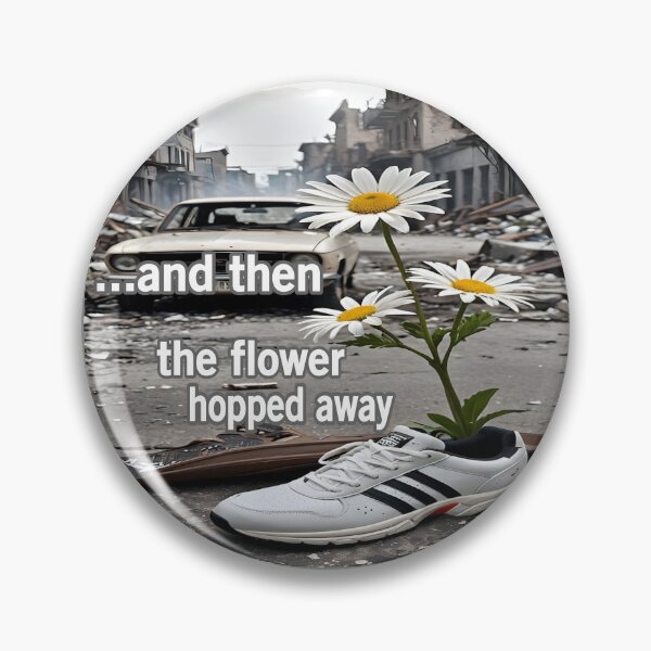 Item preview, And Then The Flower Hopped Away designed and sold by Surreallytee.