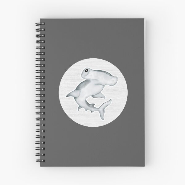 Item preview, Hammerhead Shark Watercolor Drawing designed and sold by LivingColorful.