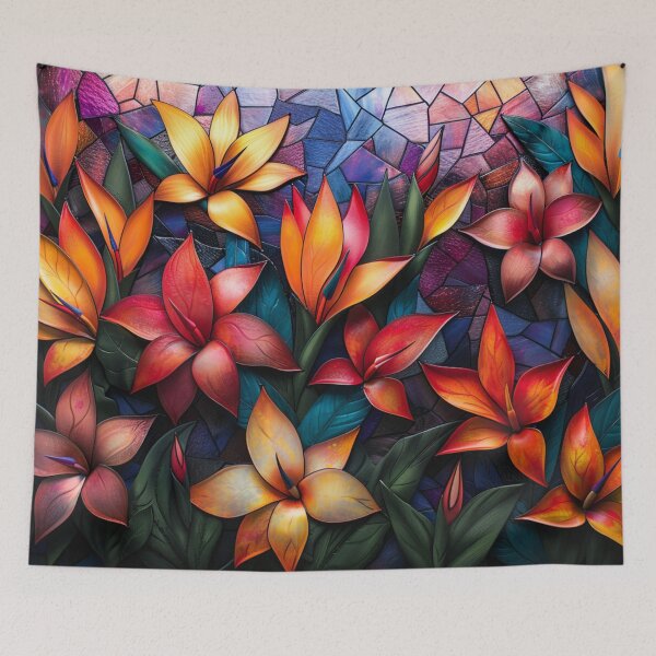 Item preview, Colorful Bird Of Paradise Flowers designed and sold by AiHead.