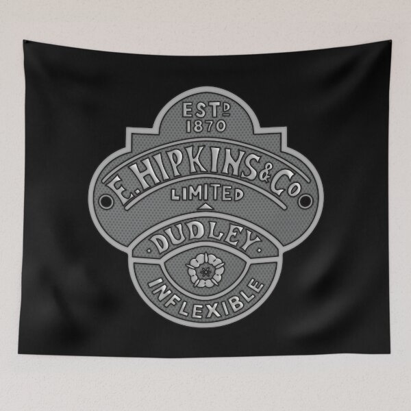 Item preview, E. Hipkins & Co Dudley Safe Plate designed and sold by MadeByGeeClowes.