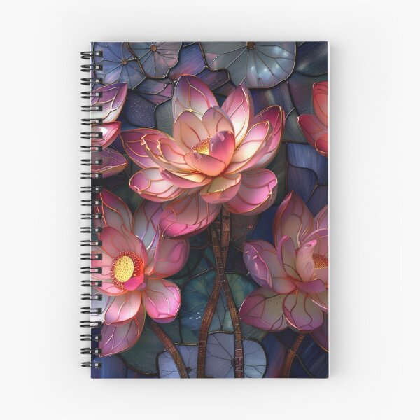 Item preview, Pink Glass Lotus Flowers designed and sold by AiHead.