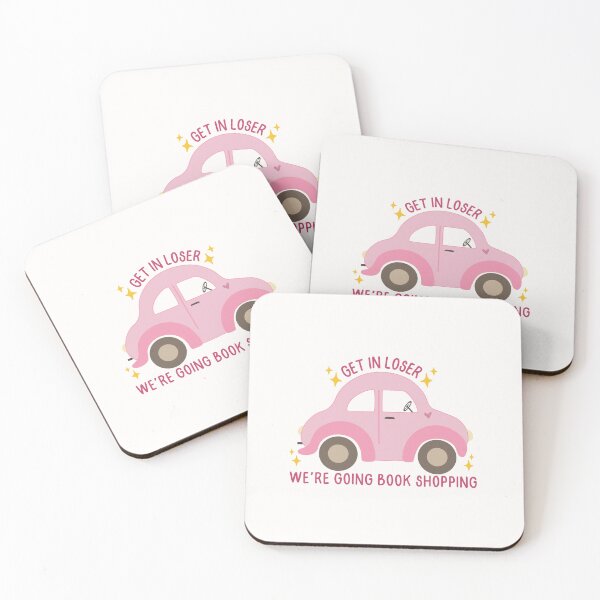 Item preview, Get in loser, we're going book shopping! designed and sold by Neadoodles.