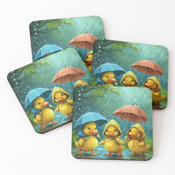Item preview, Playful Ducklings designed and sold by cute-animals99.